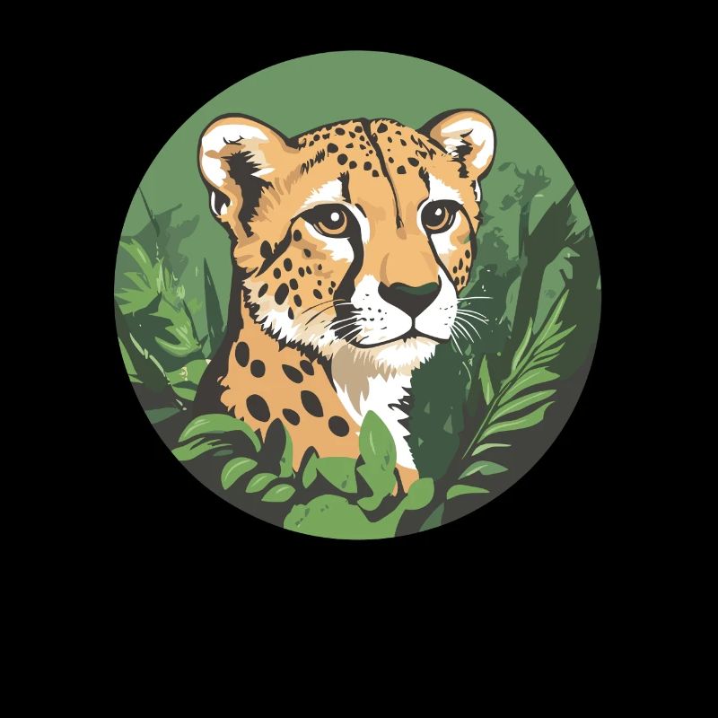 Guépard dans la jungle