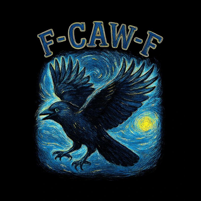 Fcawf Crow Van Gogh