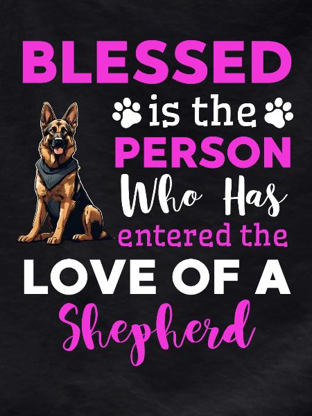 German Shepherd Motif