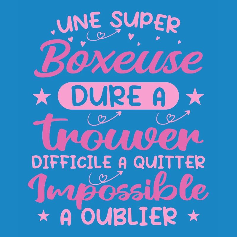 Une Super Boxeuse - Cadeau boxeuse