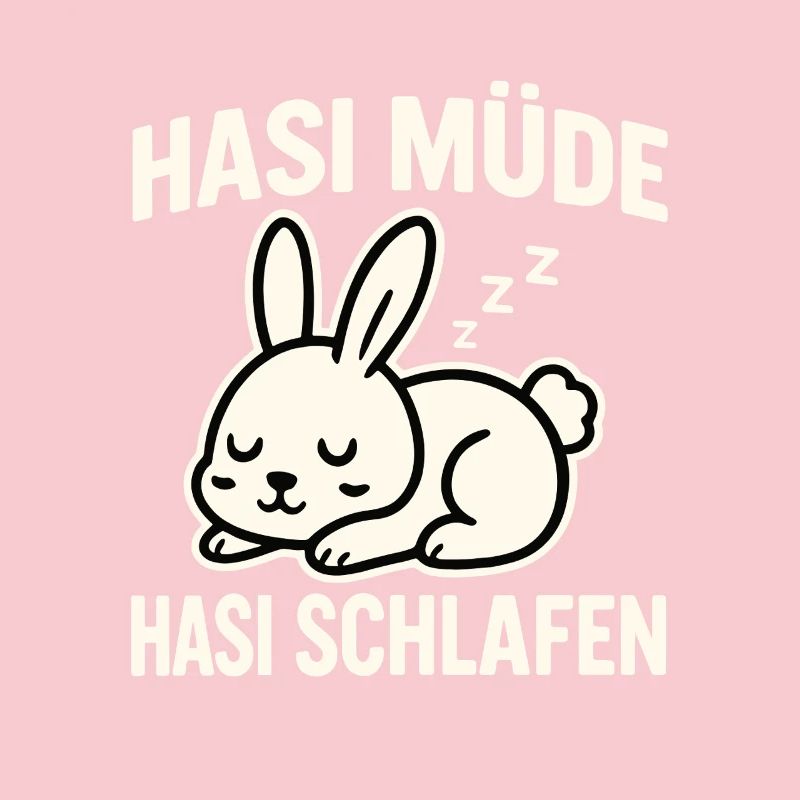 Bunny Tired Bunny Sleeping – Sleep Bunny Design