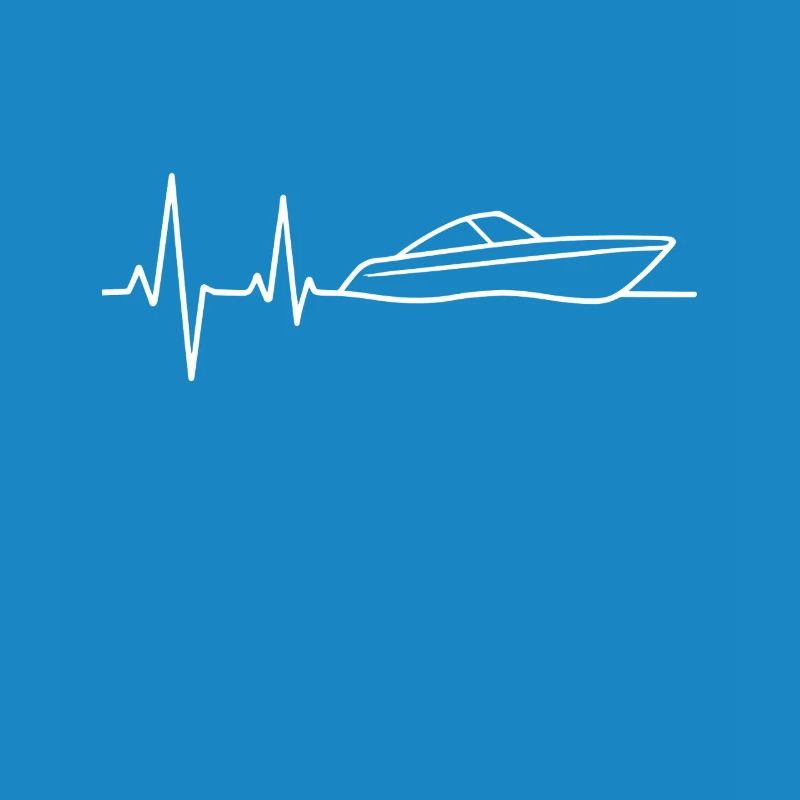 Boot Herzschlag – Motorboot Leben