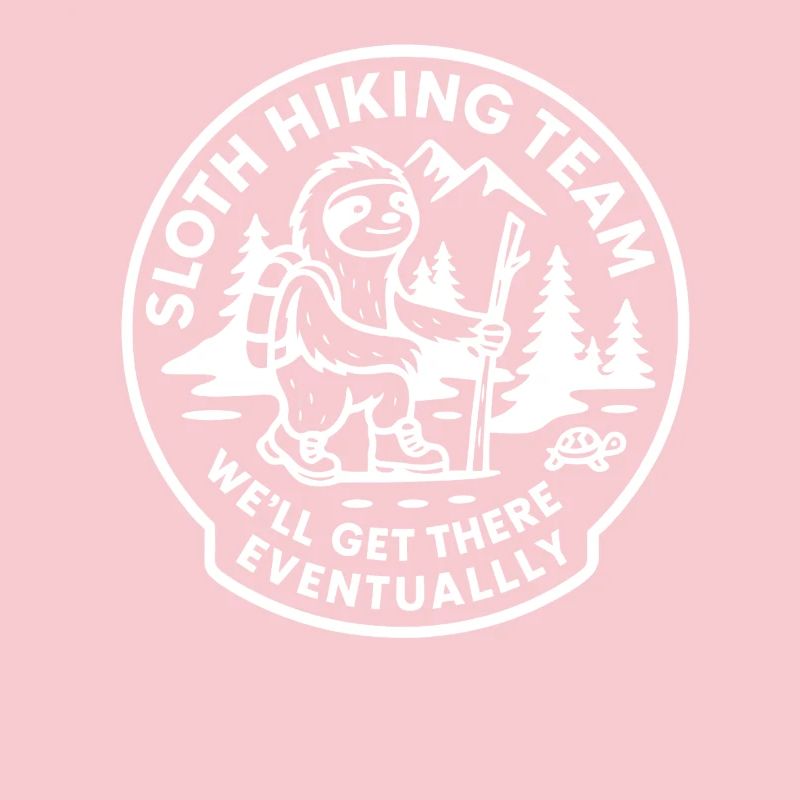 Sloth Hiking Team We'll Get There Eventually