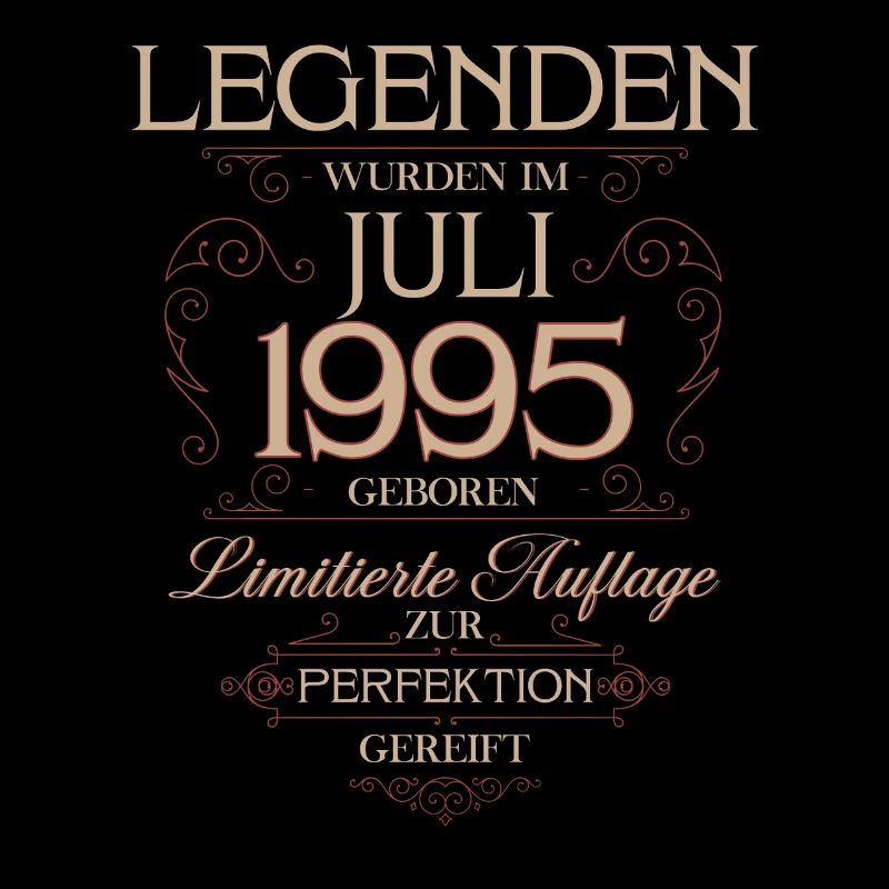 30th Birthday Gift Man Legend July 1995