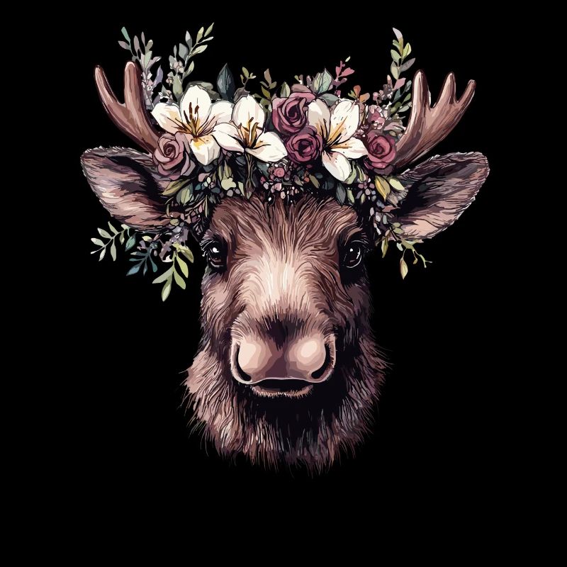 Orignal réaliste avec des fleurs