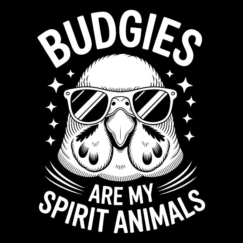 Perruche disant drôle de perruche cadeau