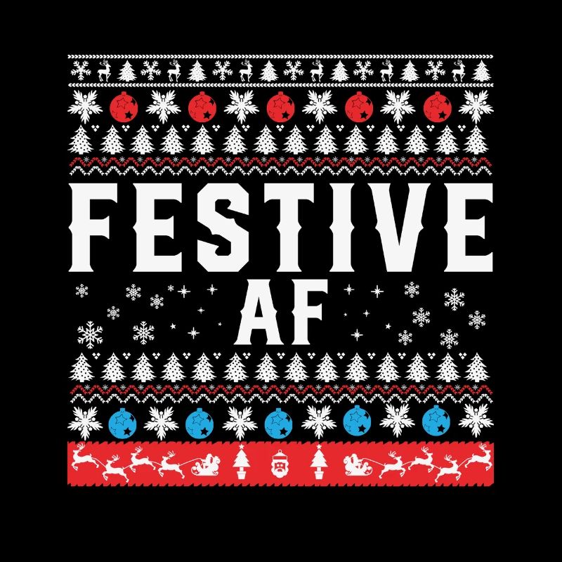 Fun festive AF navideo gift for men
