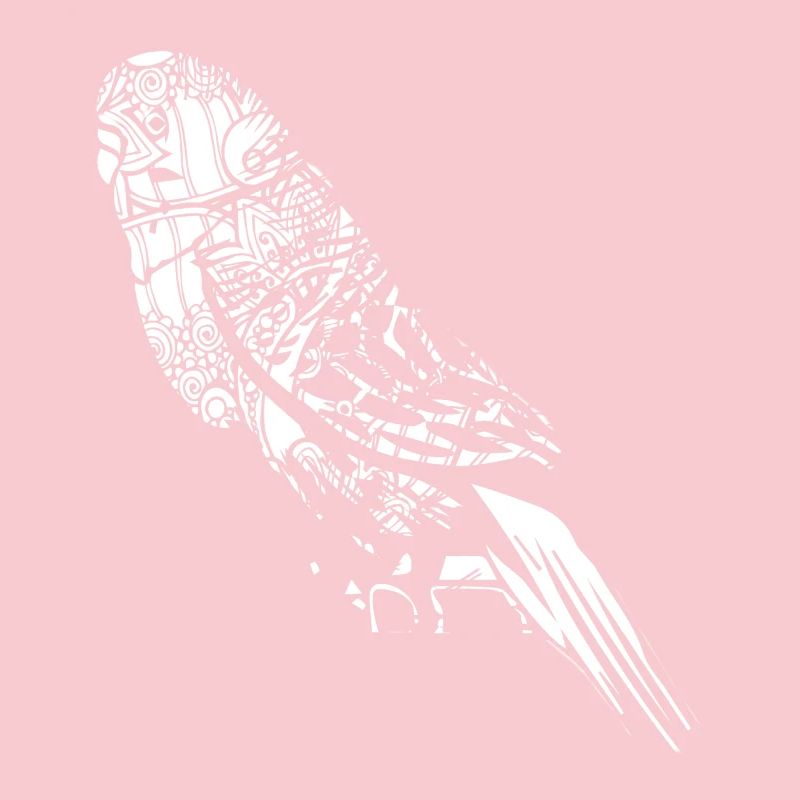 Parakeet Floral Pattern