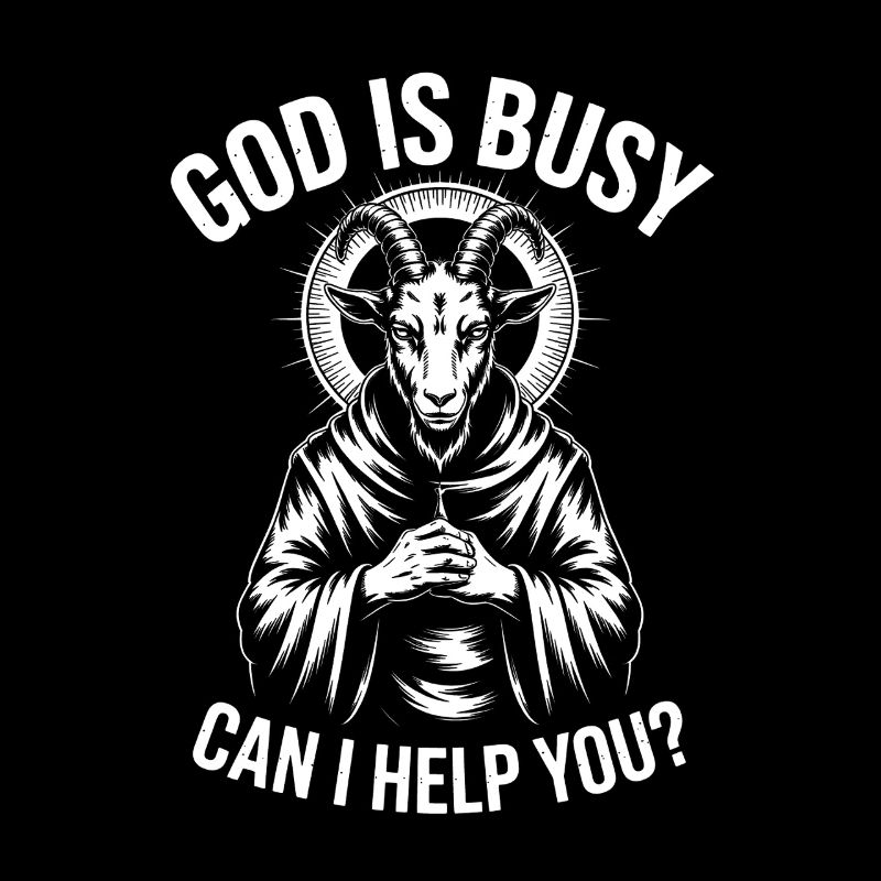 Dieu est occupé ! Athéisme Satanisme