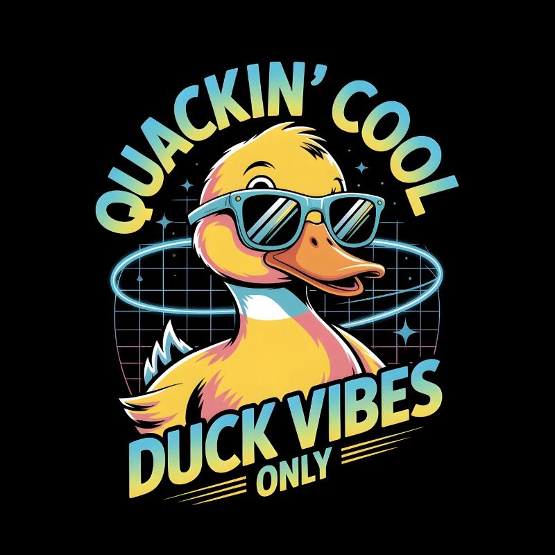 Funny duck design