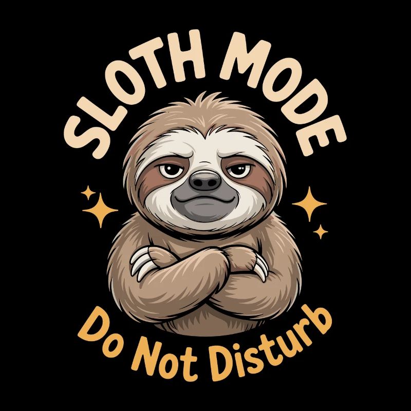 Sloth Mode Lustiges Faultier