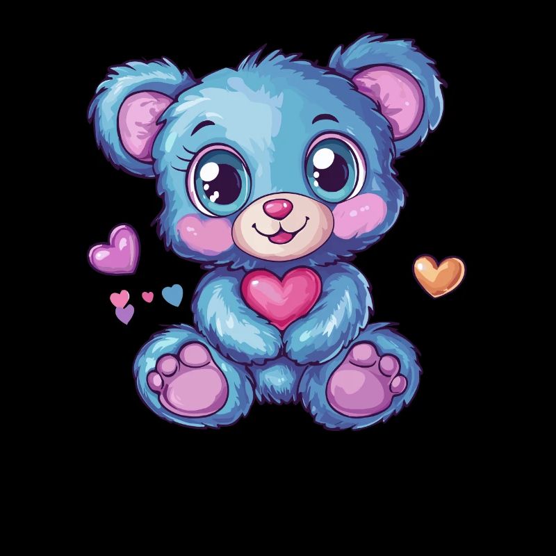 Teddybär mit Herz