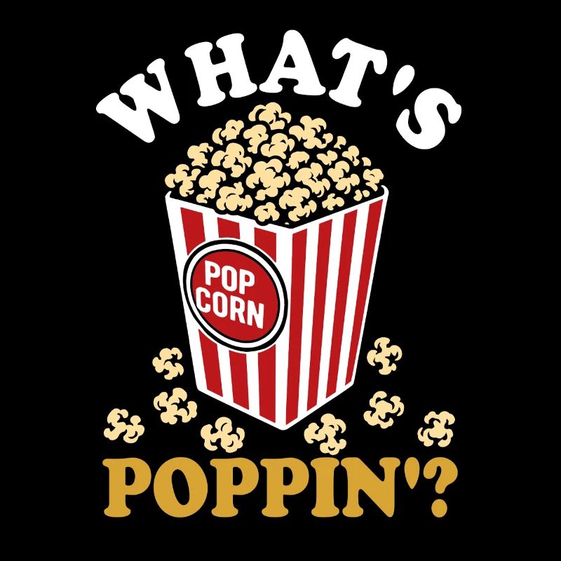 Qu’est-ce qui saute ? Pop-corn frais - croustillant
