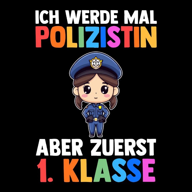 Policier Première Inscription à l’école Écolier