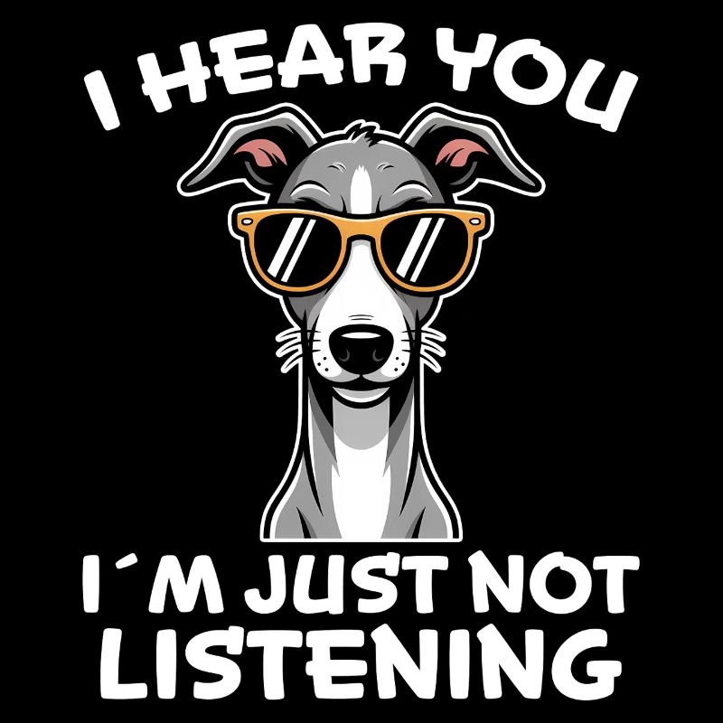 Lévrier dicton, blague de lévrier, cadeau de lévrier