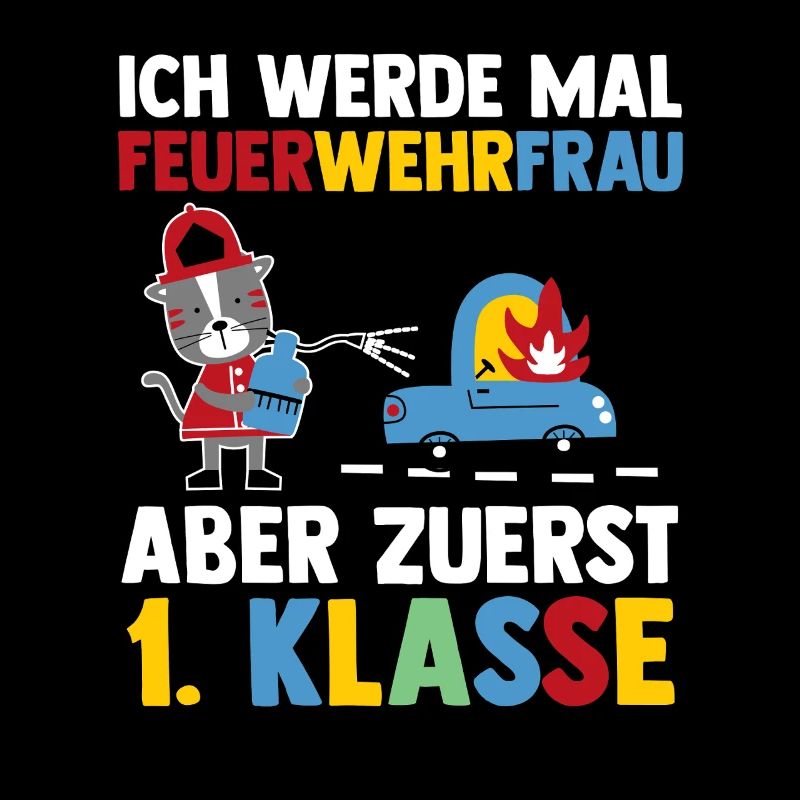 Feuerwehr Erste Klasse Einschulung Schulkind