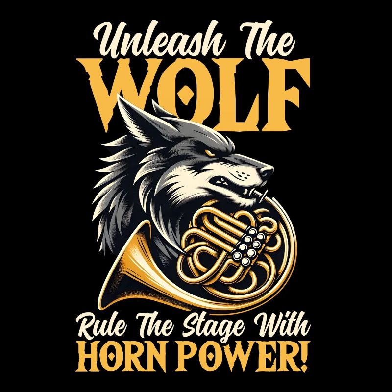 Cuivre, Fanfare, Wolf, Cor français