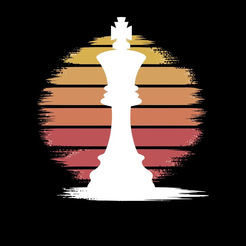 Chess King - Déclaration élégante pour l’amour des échecs