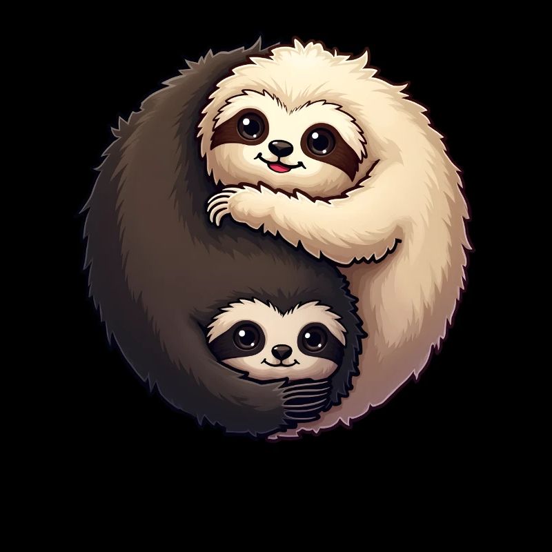 Yin Yang Sloths