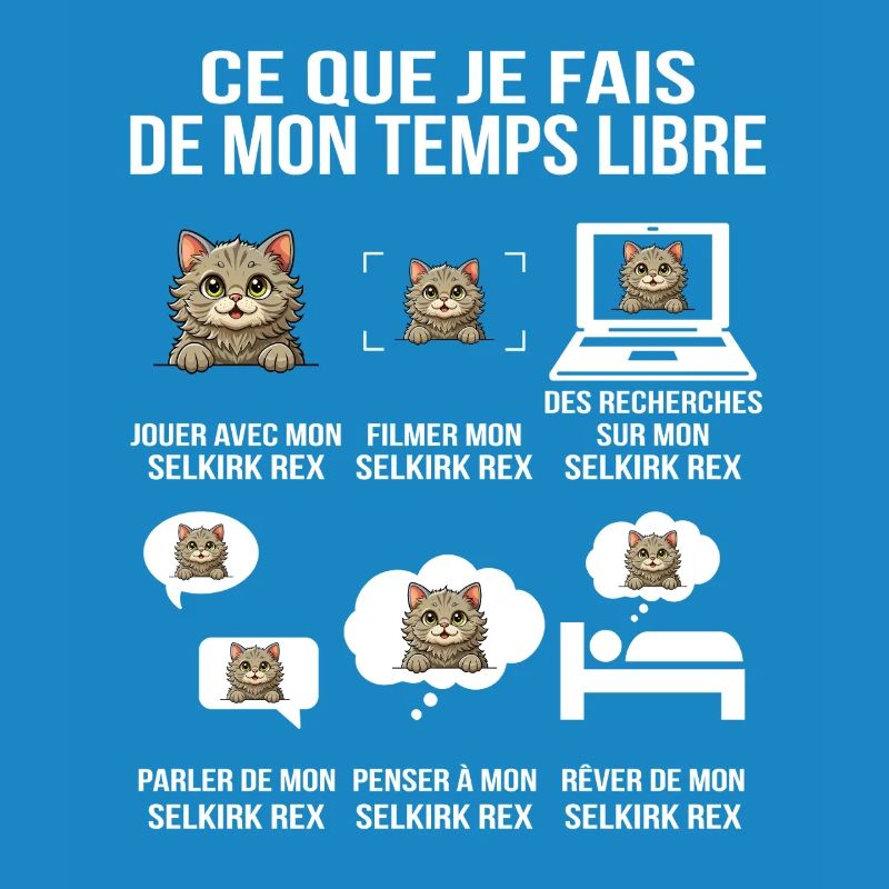 Ce que je fais de mon temps libre selkirk rex