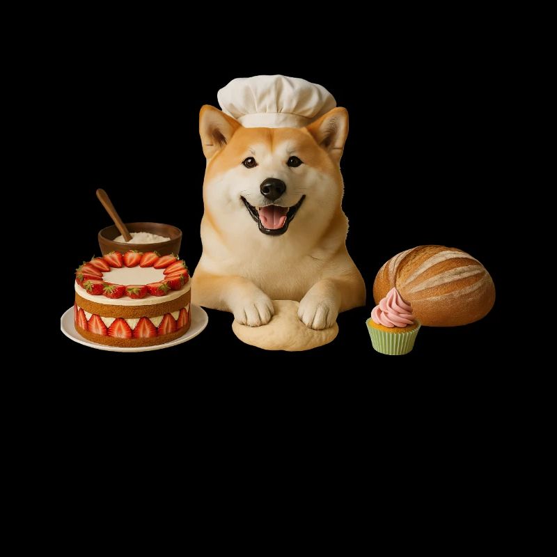 Akita Baking Cake Cookies