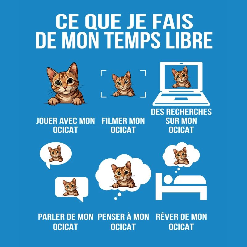 Ce que je fais de mon temps libre Ocicat
