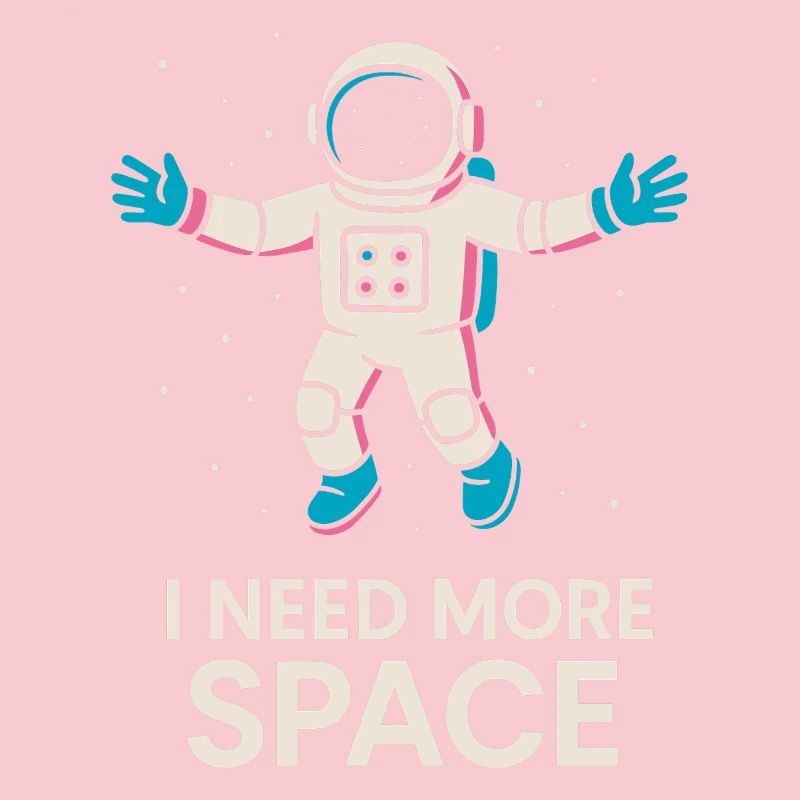 J’ai besoin de plus de design d’astronaute de l’espace