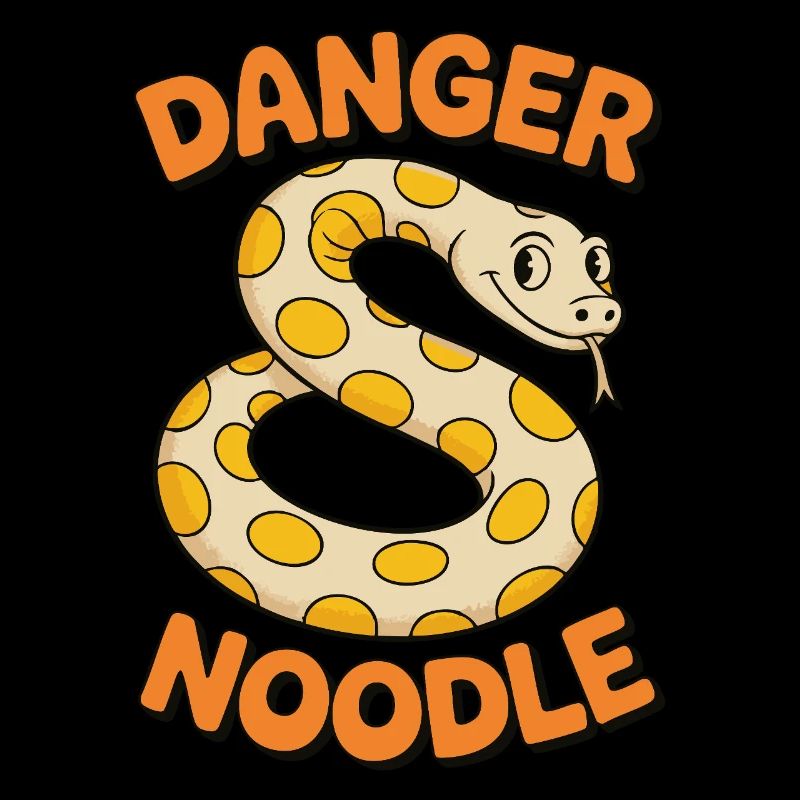 Danger Noodle – Funny Snake Design