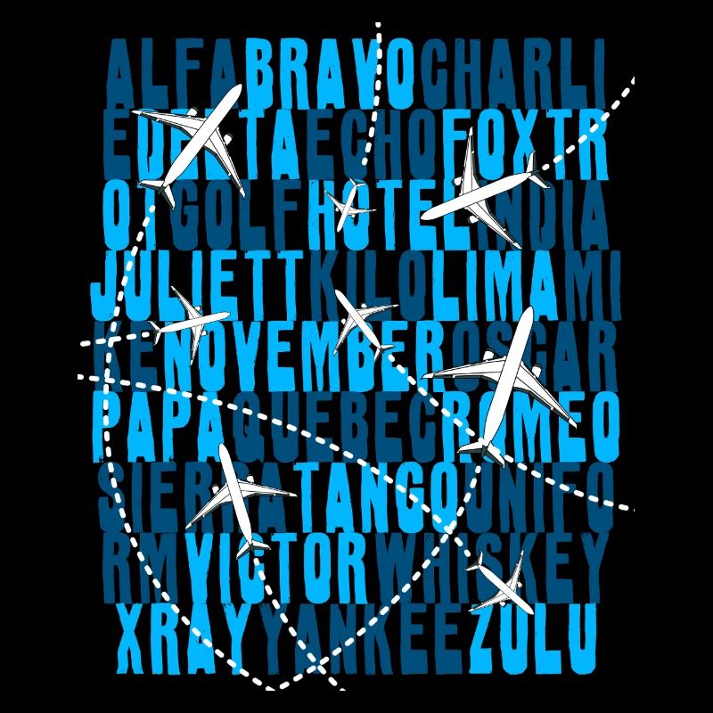 Pilot Aviation Alphabet Air Traffic Controller Airplane