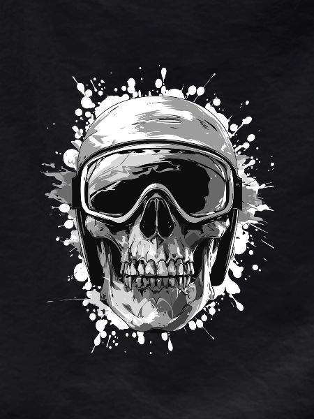 Ski Skull Ski Goggles