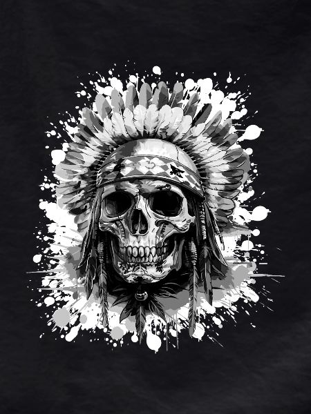 Indian Chief Skull