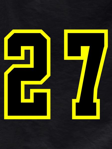 27 Number Jersey