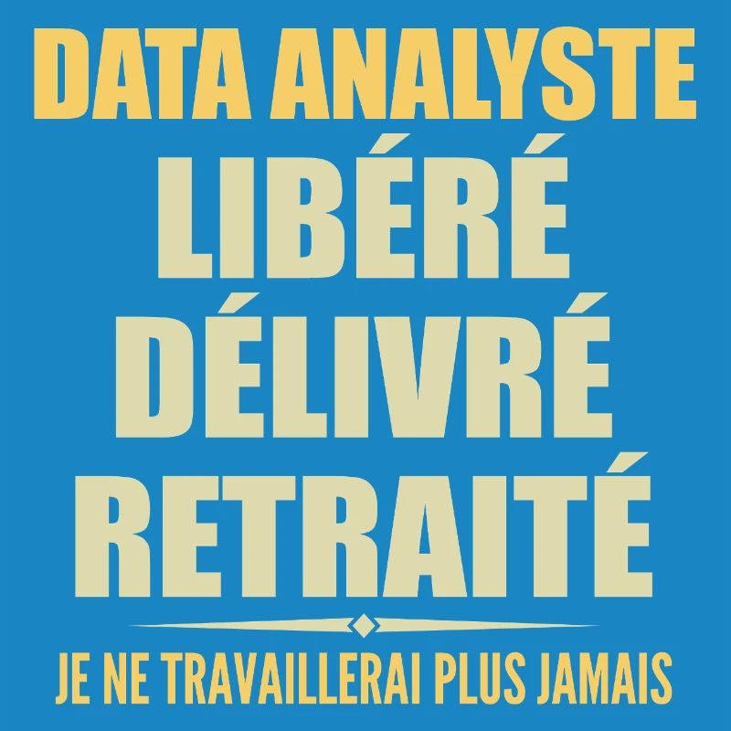 Data Analyste célèbre sa retraite avec humour