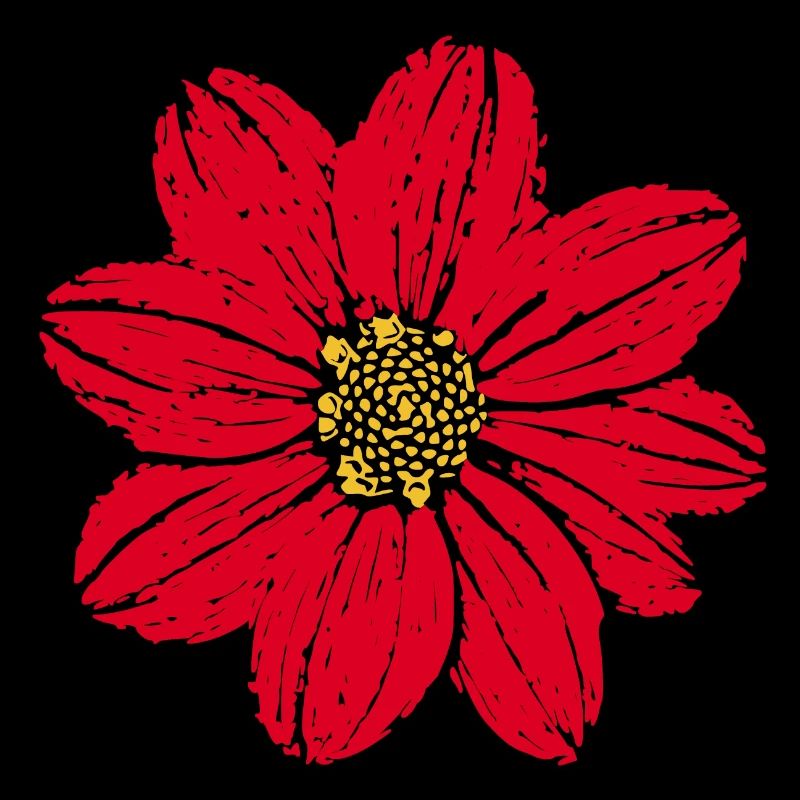 Blume rot rote Blume Blumen Geschenk