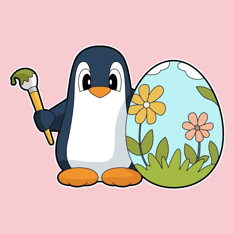 Penguin Easter Easter Egg
