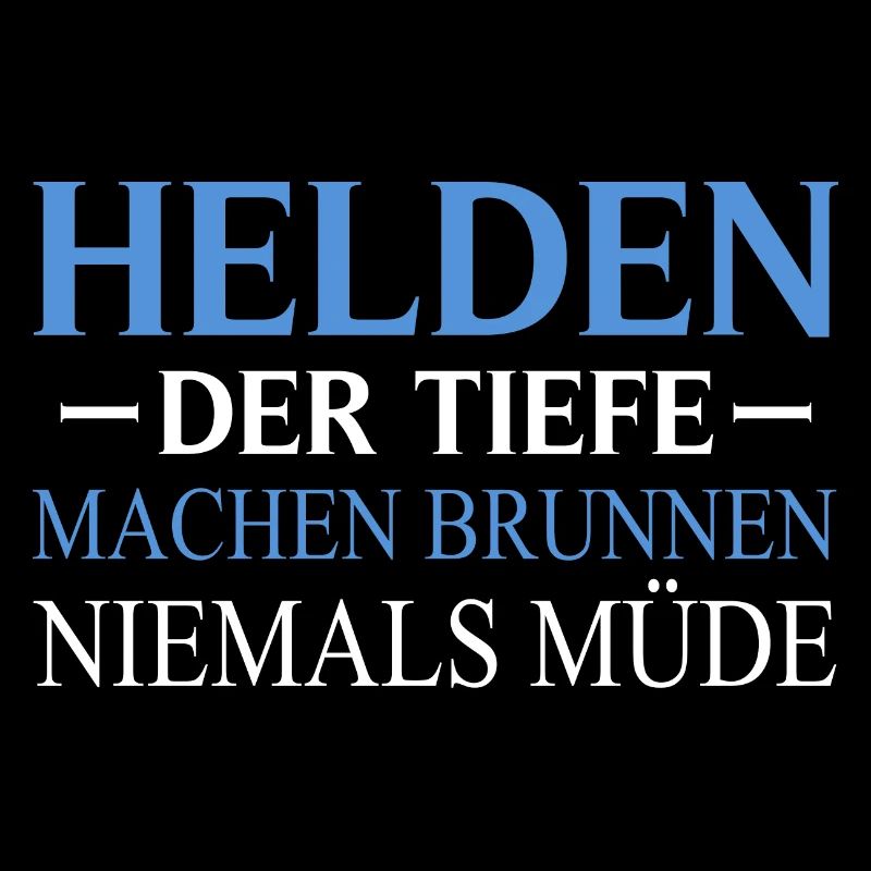 Constructeur de puits disant héros La construction du puits profond