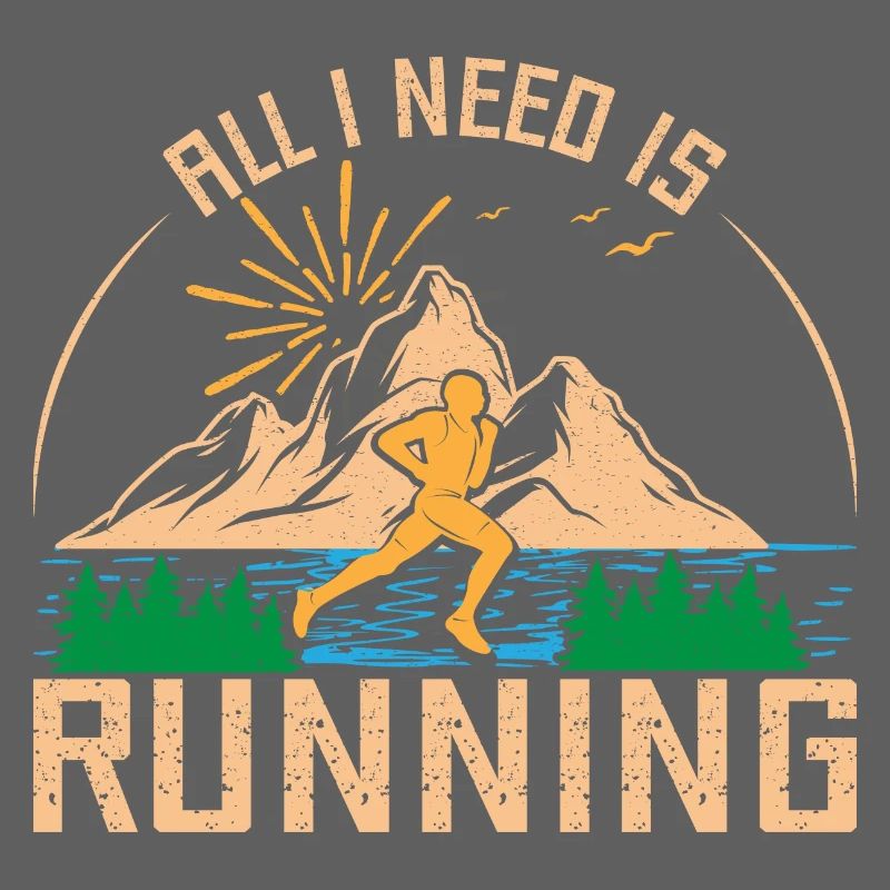 Courir Tout ce dont j’ai besoin, c’est de courir Marathon Runner Gift