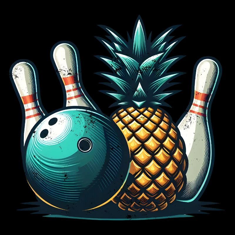 Pineapple Bowling