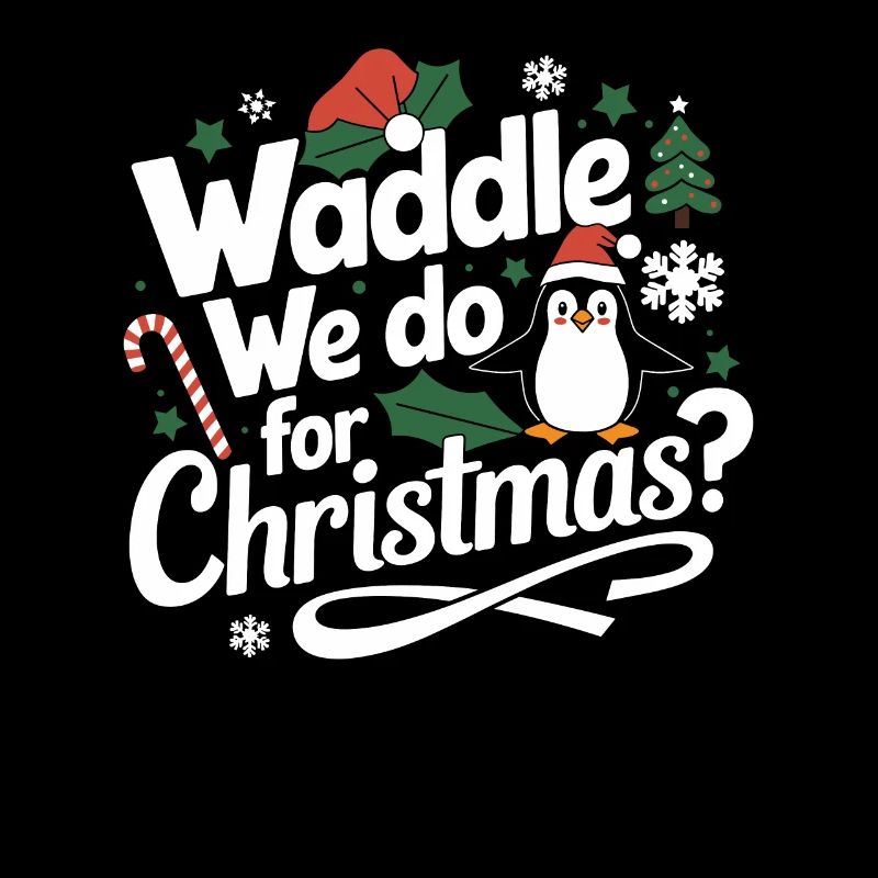 Waddle We Do For Christmas? Penguin Christmas
