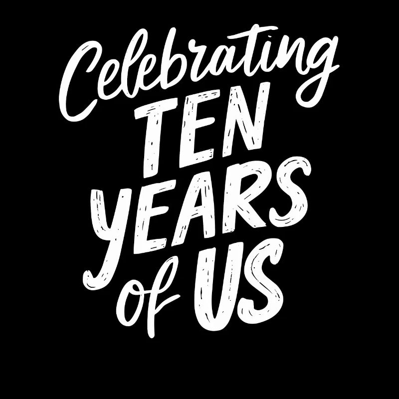 Célébration des dix ans de notre 10ème anniversaire de mariage