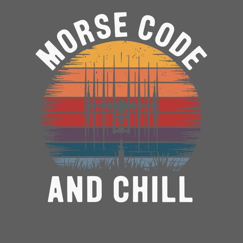Code Morse Et Chill Amateuer Radio Operer Ham