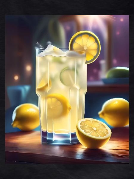 Sour lemon juice
