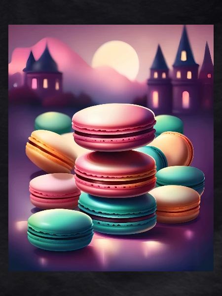 Awesome meringue macaroons