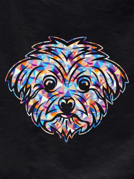Cute Maltese Geometric