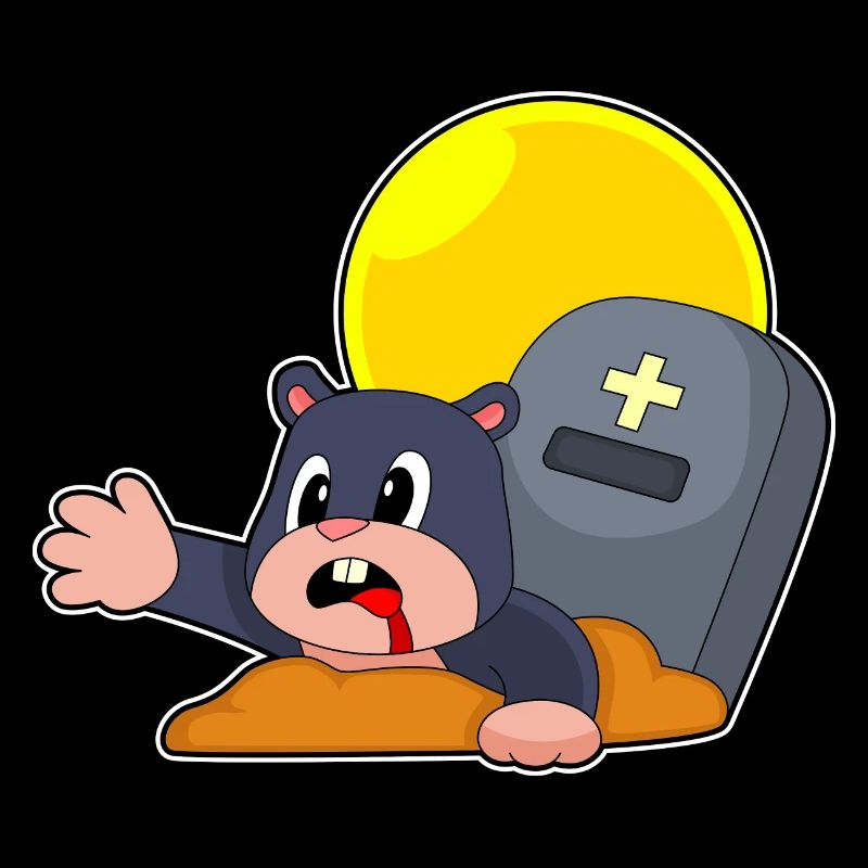Mole Halloween Grave
