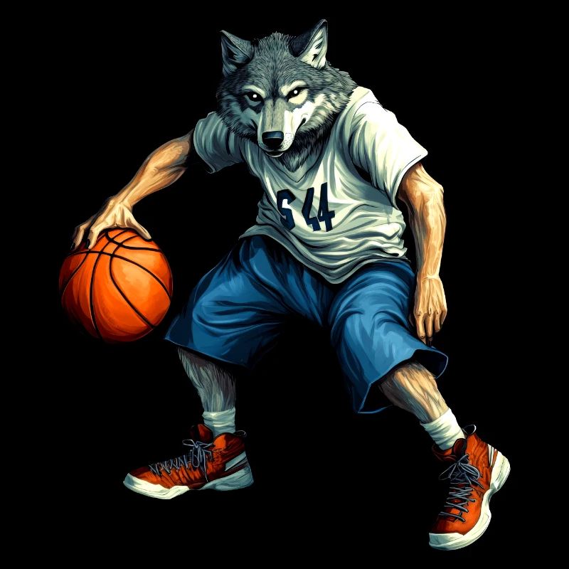 Wolf Basketballer