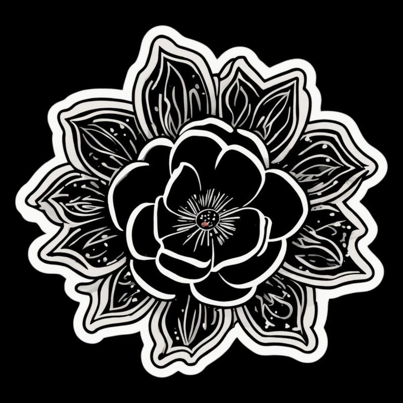 Die Schönheit und der Charme einer einfarbigen Blume