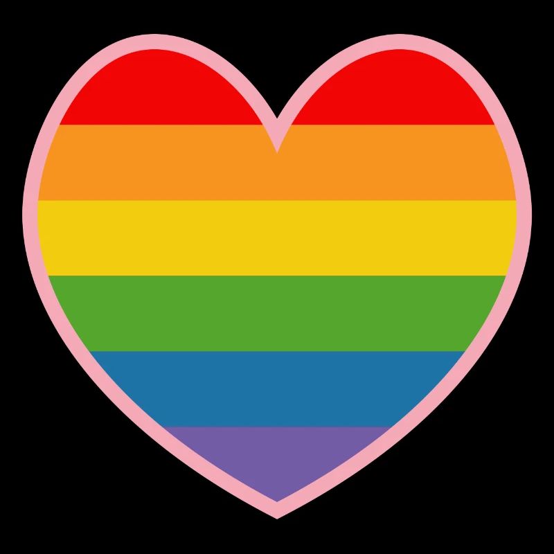 LGBT Shirt CSD QUEER HEART