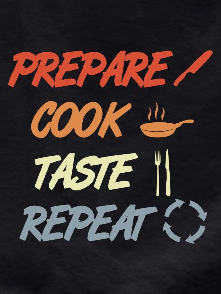 Prepare Cook Taste Repeat