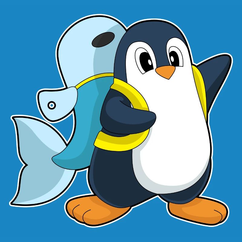 Penguin Student Backpack School